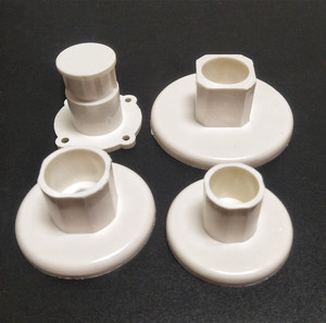 pvc排水管道吸顶吊柱16 20预埋底座走顶吸盘吊座线管吊卡连接管卡