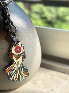 ami现货闽南滴水兽泉州旅游纪念品金属钥匙扣古城珐琅文创礼包邮