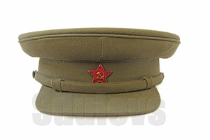 二战苏联红军m24野战大檐帽