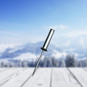 周师傅 不锈钢制作冰锥  凿冰器 调酒工具  碎冰锥冰箱冰柜除冰器