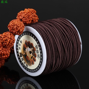 菩提编织文玩手串金刚弹力耐磨松紧串珠佛珠星月线绳手链串线