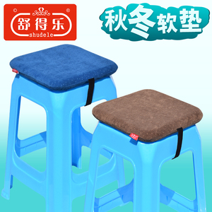 塑料方凳子坐垫屁垫凳子高凳胶凳工厂服装厂员工正方形小椅子垫子