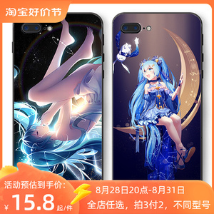 miku初音未来适用小米8青春版9se手机壳雪樱5x6x动漫二次元mix2s