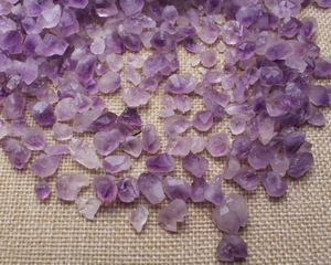 天然紫水晶簇花瓣碎石单尖骨干原石标本矿物晶体装修装饰鱼缸花盆