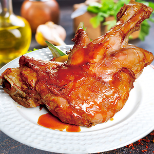 一米渔海鲜淘宝宝大杨小牛腿1000g新鲜冷冻已腌制带骨小牛腿肉半