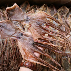 【纯淡干】章鱼干海味干货生晒八爪鱼食材足干小章鱼250g约6-7个