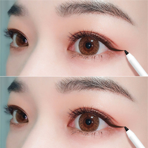 小澳丁眼线胶笔防水不晕染持久初学者新手画内眼线卧蚕笔极细棕色