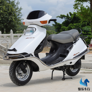 原装二手本田ch大白鲨125cc水冷燃油男女装踏板车经典摩托车整车