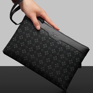 七匹狼手包男2021新款潮男士手拿信封包休闲男包奢侈品牌手抓包包