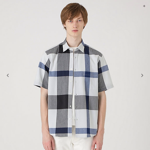 日本代购 black label crestbridge 黑标  格纹足球衫 51m-25-725