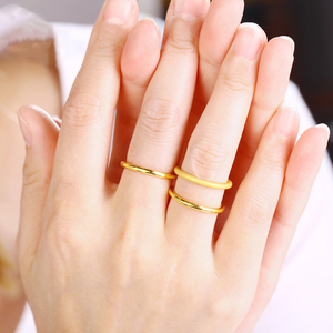 黄金戒指细款结婚