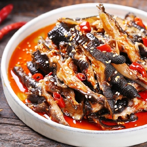 清真黑鸡爪 脱骨麻辣乌鸡爪红油去骨无骨黑凤爪 鸡脚特产凉菜商用