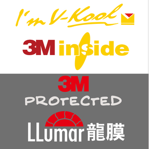 汽车膜标 隔热膜小三角标 后挡反光贴 适用3m龙膜威固标_阿里巴巴找货