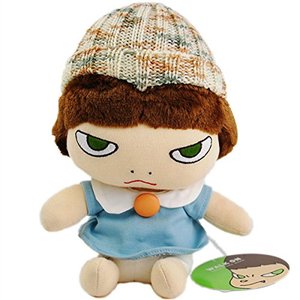 日本正品奈良美智yoshimotonara女孩玩偶公仔 生日情人节开业礼物