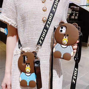 关晓彤同款华为mate8手机壳女mate7软胶壳mate9挂绳手提9pro可背斜跨