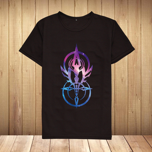 动漫fate令咒亚瑟王二次元学院风青少年男女情侣短袖夏季宽松衣服