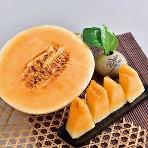 巴盟当季现摘蜜瓜甜红玉非陕西阎良甜瓜4-4.5斤脆甜多汁顺丰包邮