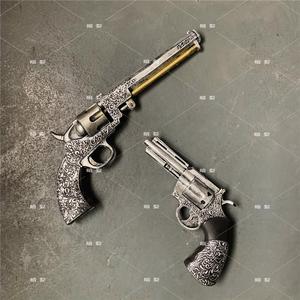 暗黑公主戎装左轮枪模型lolita复古优雅款火枪雕花装饰拍照道具