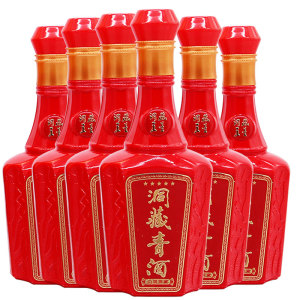 16-17年 53度贵州洞藏青酒洞藏五星d6 500ml 贵州青酒厂酱香白酒
