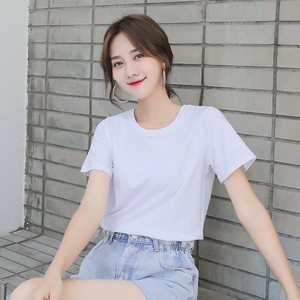 浅色t恤女短袖