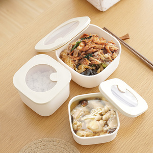 微波炉加热饭盒餐盒套装便携带饭便当饭盒日式学生专用饭盒大容量
