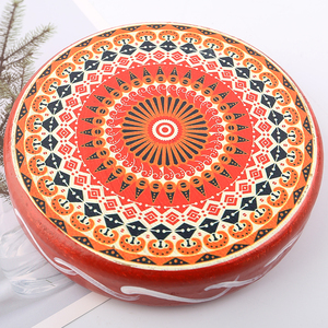 新疆手工民族乐器手鼓牛皮彩绘维吾尔成人舞台音乐演出道具练习鼓