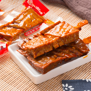 兰花干豆腐串辣