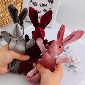 许愿兔公仔喜糖盒娃娃韩国绒兔挂件毛绒公仔玩具礼盒伴手礼娃娃