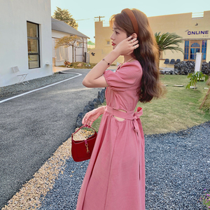 【赫本风粉色连衣裙】赫本风粉色连衣裙品牌,价格 - 阿里巴巴