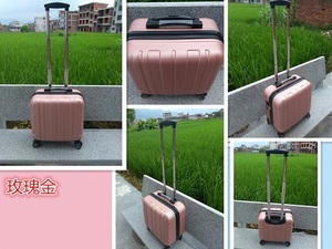 韩版小号行李箱拉杆包16寸女士旅行箱17寸男手提登机箱电脑皮箱子