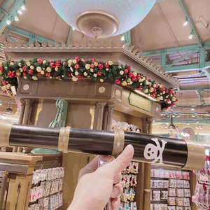 上海迪士尼加勒比海盗望远镜杰克船长望远镜儿童玩具可伸缩望远镜