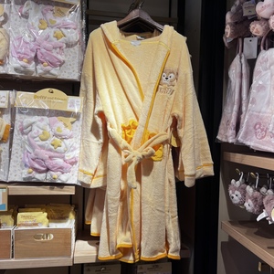 上海迪士尼达菲熊睡衣成人衣服家居服饰男女睡袍礼物纪念品服装