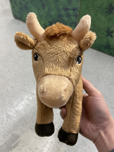 包邮宜家 克尼斯特 毛绒玩具可爱玩偶小黄牛生肖公仔国内代购