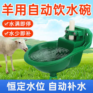 羊用饮水碗塑料养羊自动饮水器羊喂水碗喝水碗羊饮水槽养殖设备