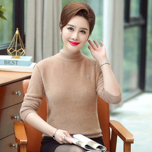 加厚打底衫女长袖40岁