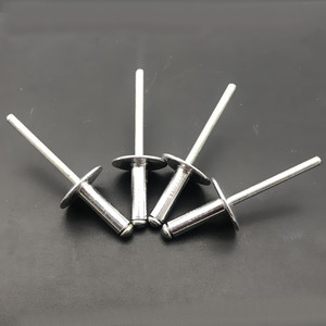 大帽铝制抽芯铆钉 装潢钉 铝拉钉 拉铆钉m5*16-20 (帽直径16mm)