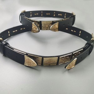 古代明制双扣可调节皮带圆领袍腰带锦衣卫飞鱼服配饰古装汉服革带