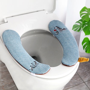 两片式马桶垫马桶坐垫家用四季马桶贴坐便器垫圈防水轻便夏季马桶