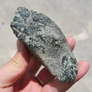 缅甸翡翠原石老坑莫西沙高冰种老蓝水戒面牌子挂件吊坠满色阳毛料