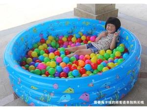 盈泰三环充气游泳池儿童婴幼儿宝宝戏水池海洋球池沙滩玩具池