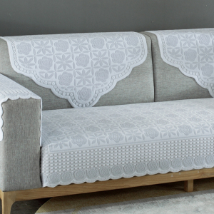 沙发巾全盖蕾丝