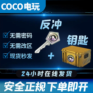 【现货秒发】CSGO反冲钥匙加武器箱雪豹弹弓手套箱子自开号