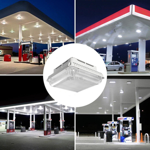 加油站防爆灯雨棚led照明灯150w明装吸顶式罩棚灯具100w带防爆证