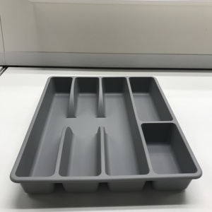 宜家斯马克餐具盘筷子刀叉餐具收纳厨房抽屉收纳分隔盒子工具盒