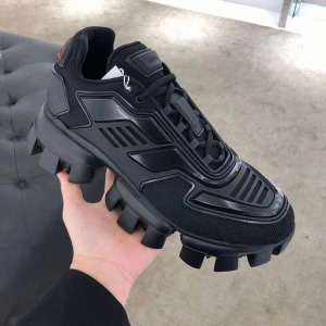 代购prada/普拉达厚底运动鞋男女同款老爹鞋机器人系列新款增高鞋