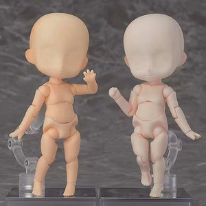 GSC粘土人通用素体绘画素描小孩男女Doll娃Q版关节可动手办模型