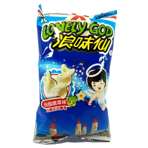 8090后怀旧零食旺旺浪味仙田园蔬菜味30克小袋童年休闲膨化食品