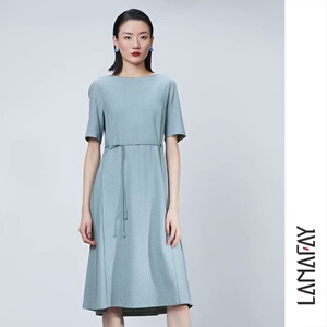 001人付款淘宝国内代购啦娜菲lanafay拉娜菲2022年春专柜正品连衣裙2