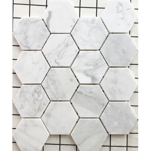 赫尔墨斯马赛克淘宝陶瓷六角马赛克瓷砖全瓷大六边形简约厨房卫生间