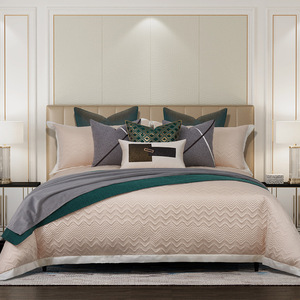 软装家居样板间样板房床上用品含芯时尚轻奢现代简约床品套件